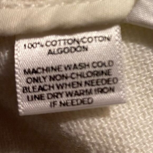 LOFT Cream Cotton Zip Up Blazer Size 8 - Picture 10 of 12